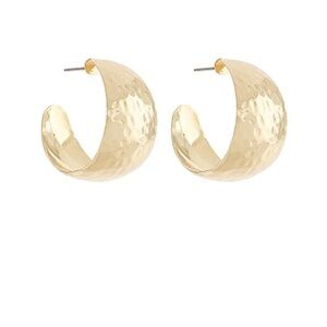Hammered & Graduated Hoops